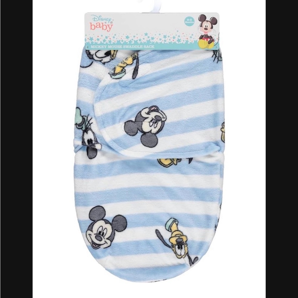 Disney Mickey Mouse Diaper Cover - Blue and White